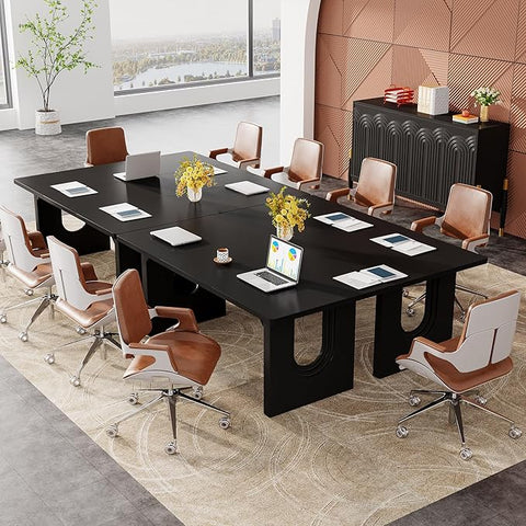 OfficeIn 70.9” Modern Executive Desk – Large Office Computer Desk & Conference Table, Simple Workstation Business Furniture for Home Office