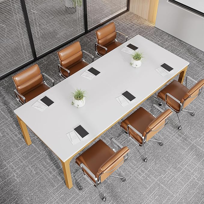 OfficeIn 6.5FT Conference Table – Spacious Modern Meeting Table for Office & Boardroom