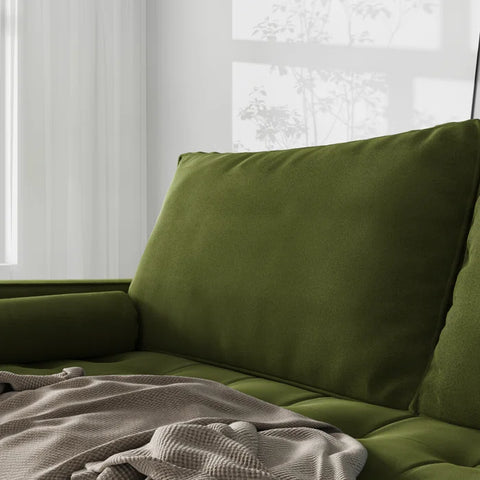 OfficeIn 70" Square Arm Tufted Seat Sofa