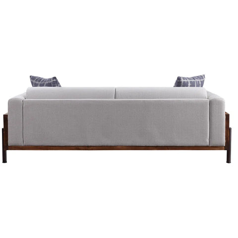 OfficeIn Square Arm Sofa in Walnut