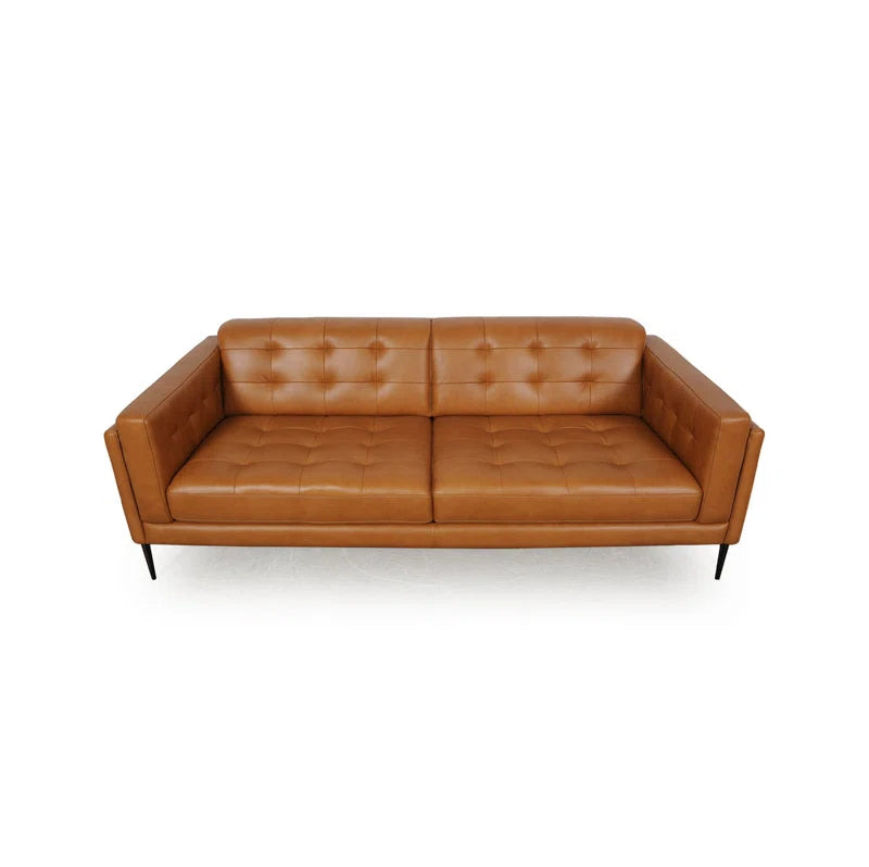 OfficeIn 81.5'' Leather Sofa