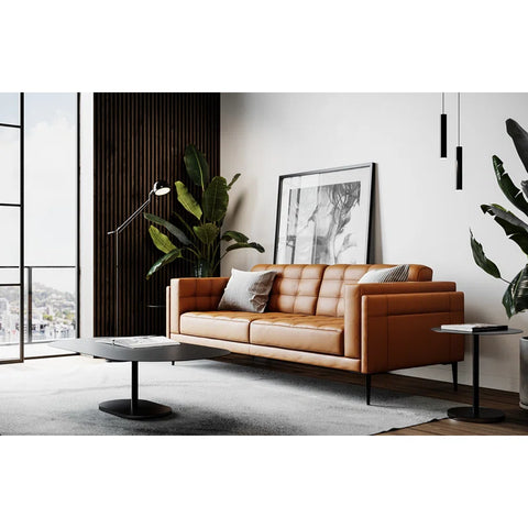 OfficeIn 81.5'' Leather Sofa