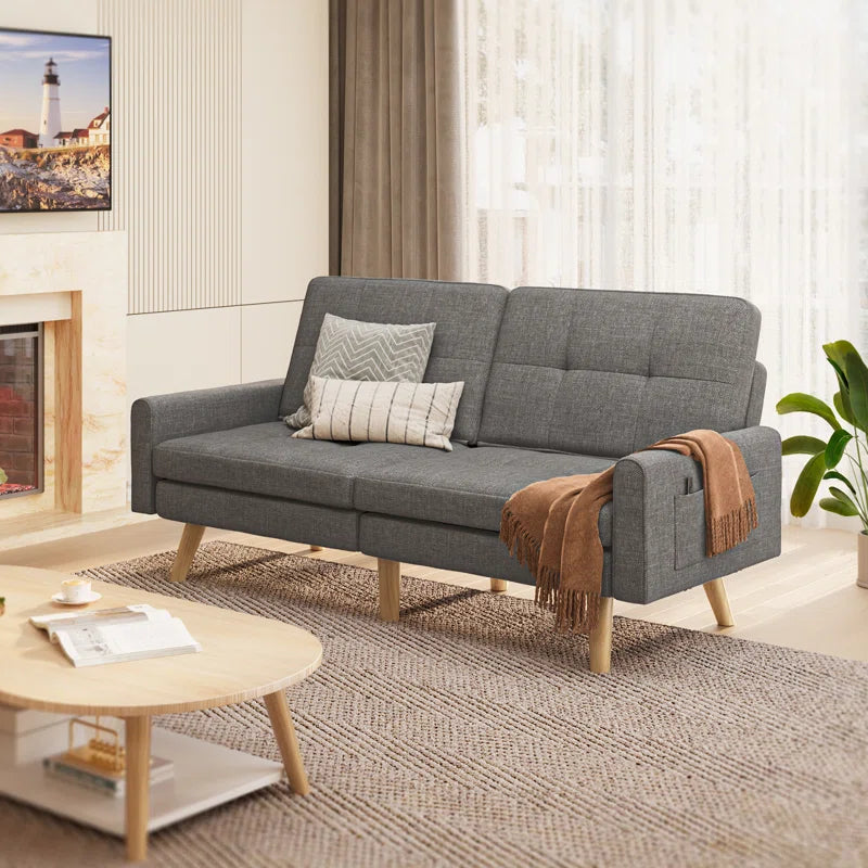 OfficeIn Futon Couch Loveseat – Multi-Functional Comfort & Space-Saving Design